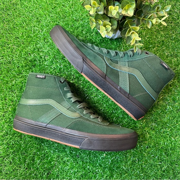 Vans Crocket High Dark Green / Black - Picture 5 of 9